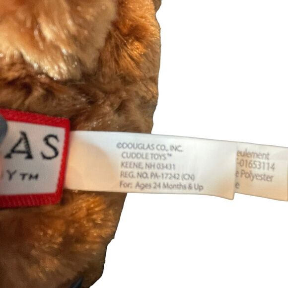 Douglas Plush Moose Stuffed Animal Nursery Antlers Cuddle Toy Nursery Shower 11" - Picture 10 of 14